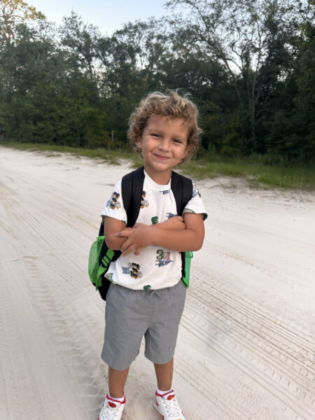 Camden, a child diagnosed with hydrocephalus