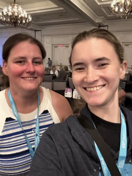 Carly and Tina at HA CONNECT