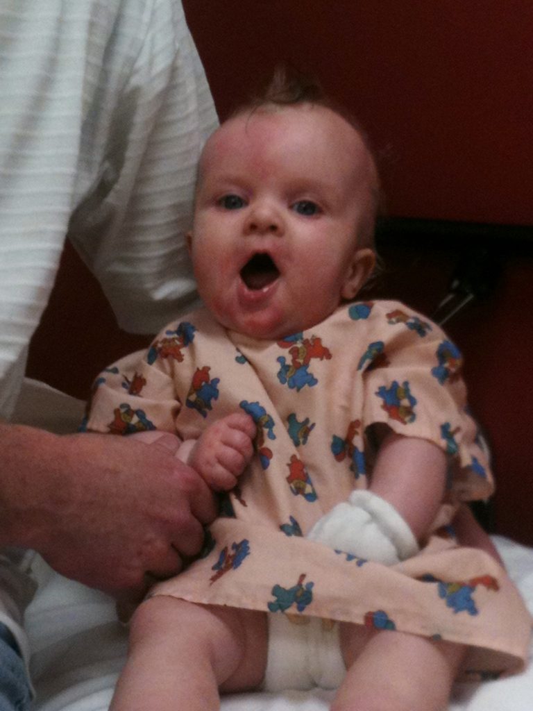 The last one was her the night she was diagnosed in the ER while waiting to be transported to WVU