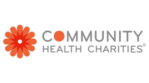 community health charities logo vector